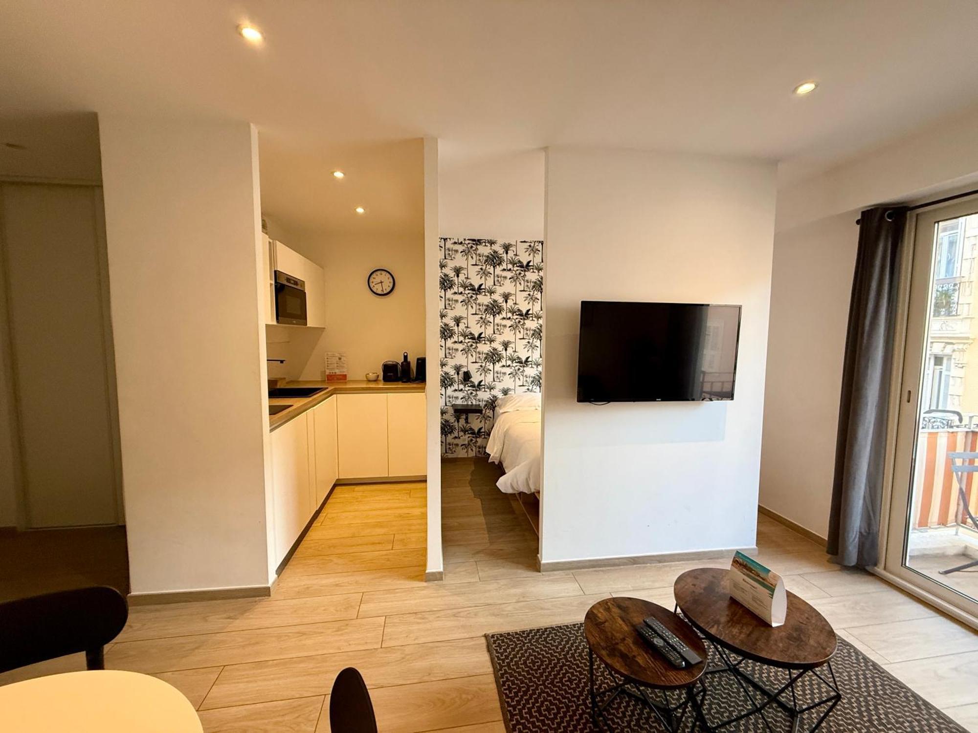 C001-Beau Studio Neuf Situe Au Centre คานส์ ภายนอก รูปภาพ