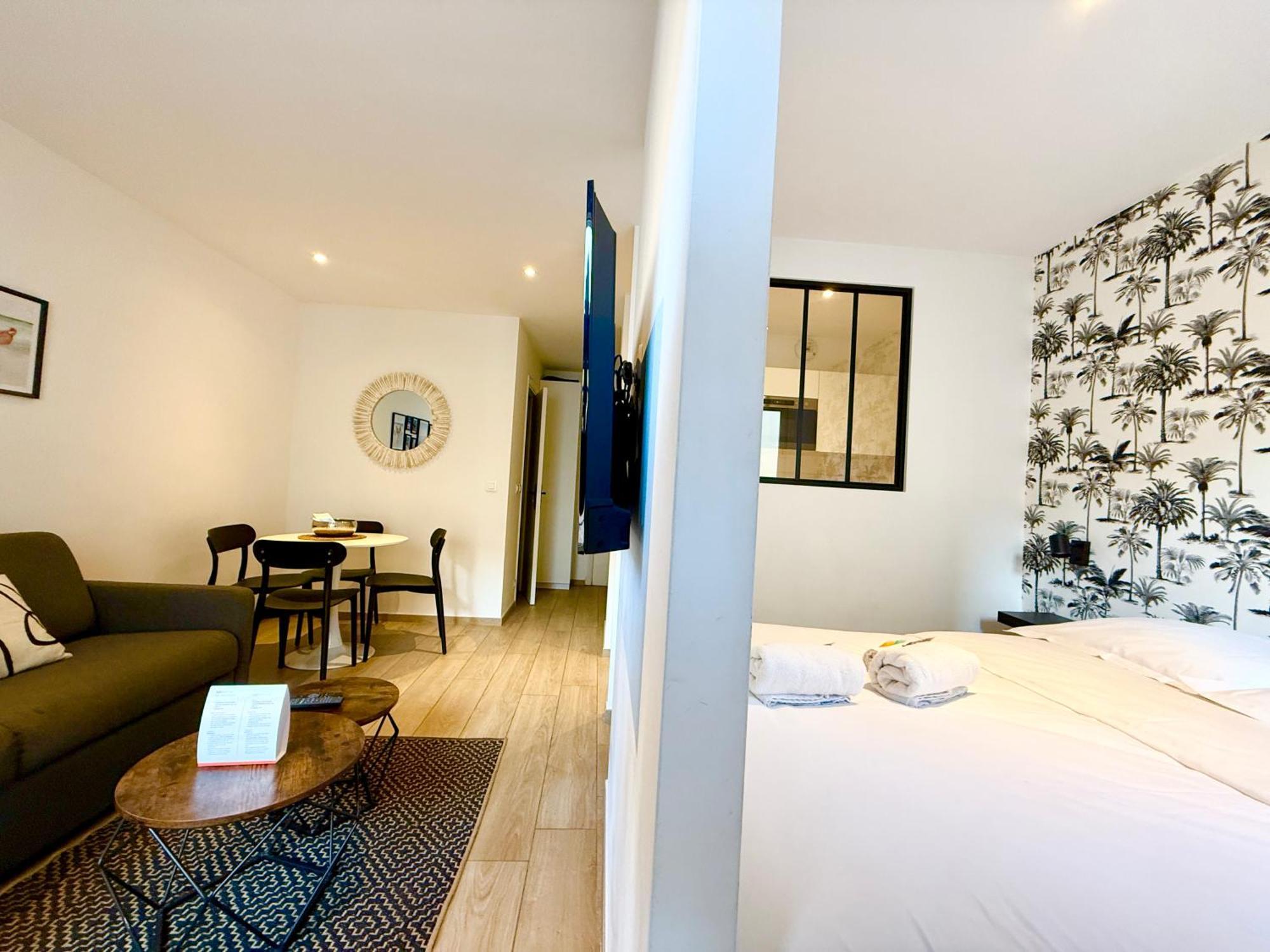 C001-Beau Studio Neuf Situe Au Centre คานส์ ภายนอก รูปภาพ
